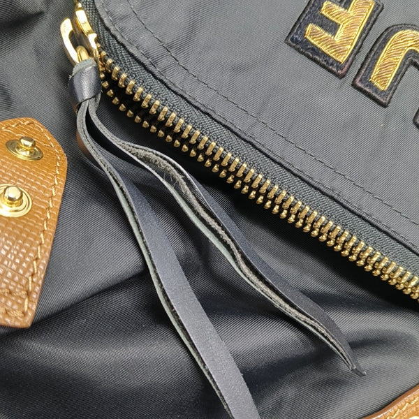 The Rucksack Medium Nylon Black