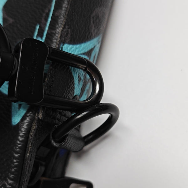 Monogram Coated Canvas Shoulder Bag Multicolor