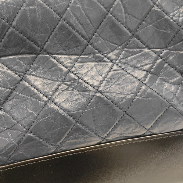GABRIELLE Medium Quilted Calfskin Blue