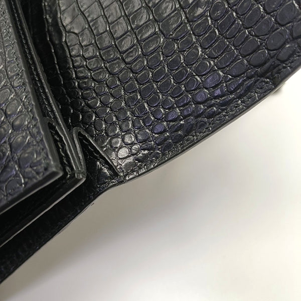 SUNSET Medium Calfskin Black