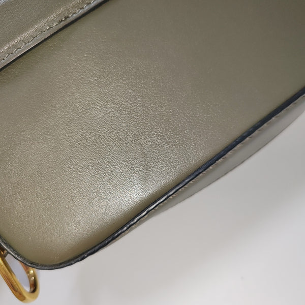 Calfskin Shoulder Bag Green