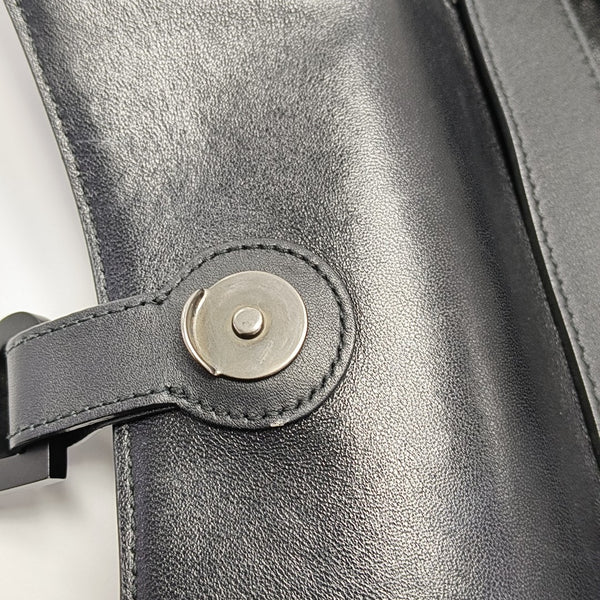 Downtown Small Quilted Calfskin Black