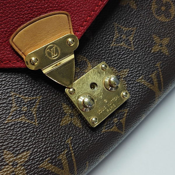 PALLAS BB Monogram Coated Canvas Brown