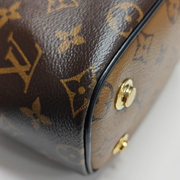 Vanity Chain Pouch Monogram Coated Canvas Brown