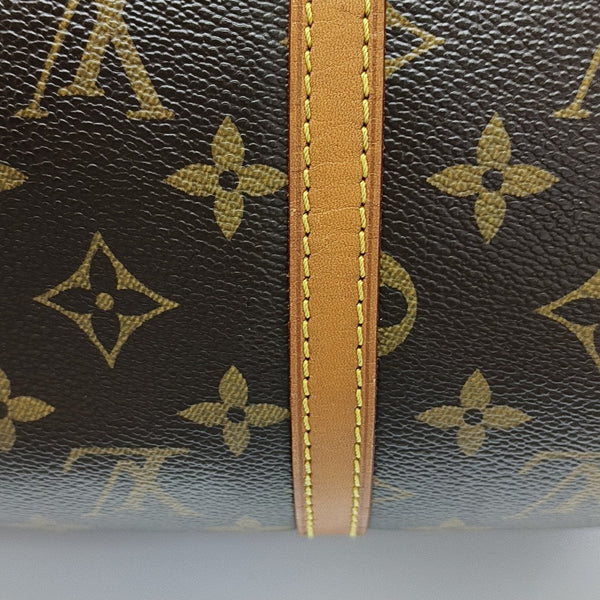 PAPILLON MM Monogram Coated Canvas Brown