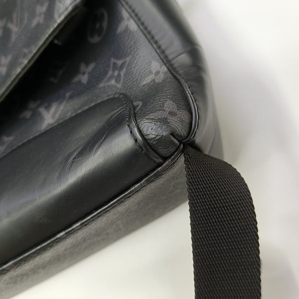 VOYAGER PM Monogram Coated Canvas Black