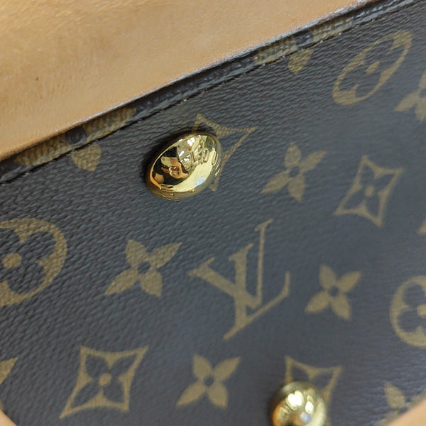 BEVERLY Monogram Coated Canvas Brown