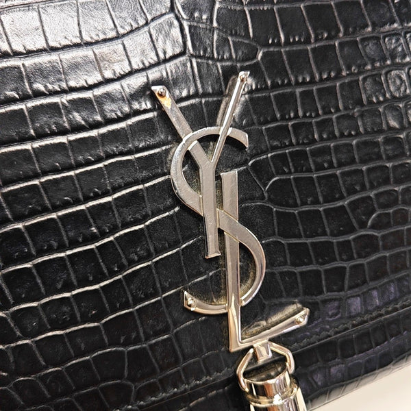 KATE Medium Calfskin Black