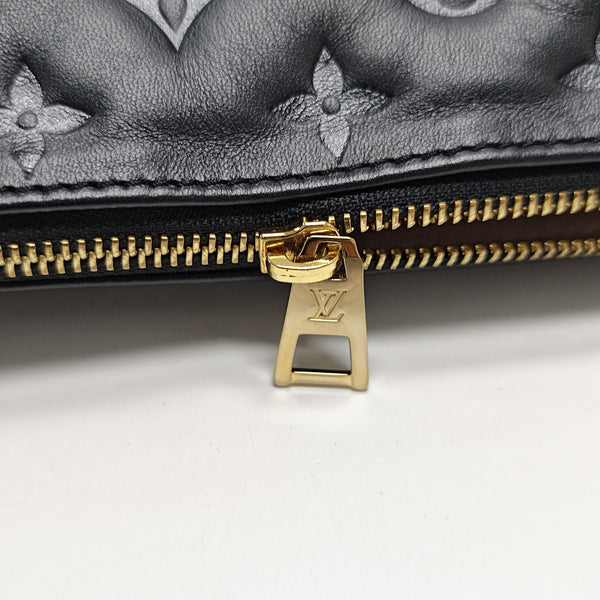 COUSSIN PM Lambskin Black