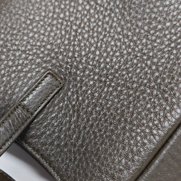 LE 5 À 7 Mini Calfskin Green