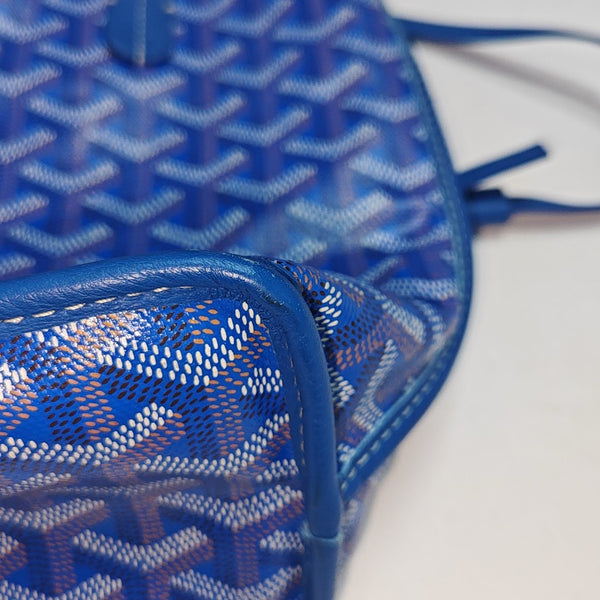 Anjou Mini Coated Canvas Blue