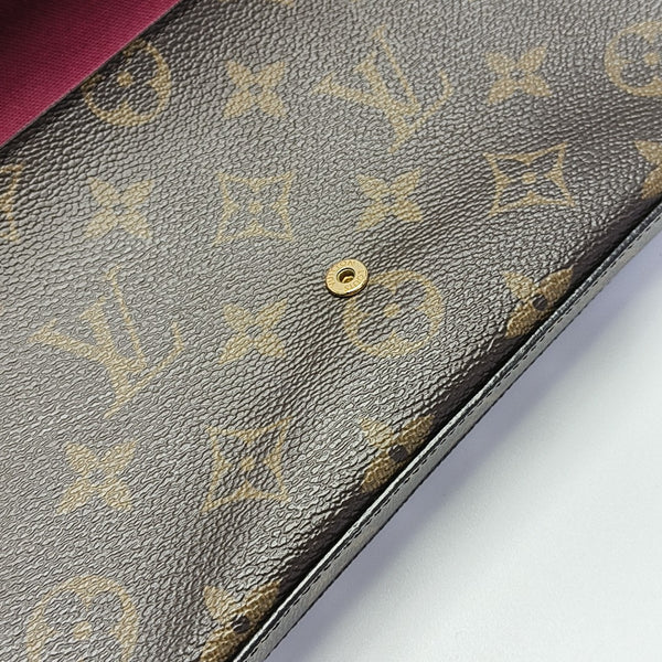 FÉLICIE Monogram Coated Canvas Brown
