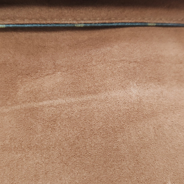 LOCKY BB Monogram Coated Canvas Brown