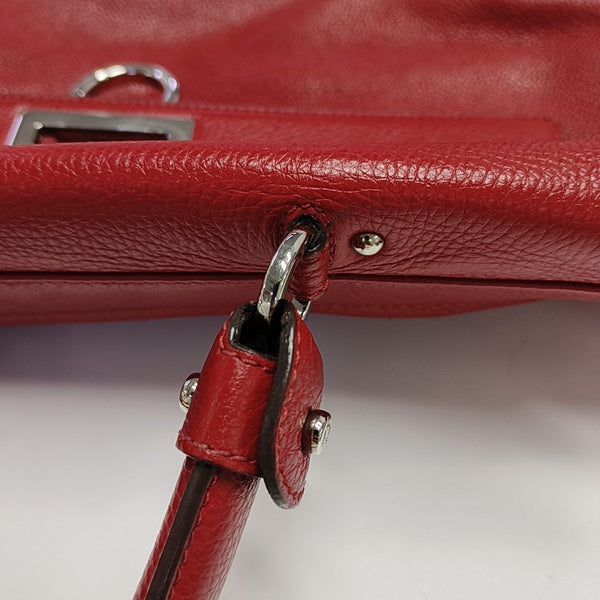 Sophia Large Calfskin Red