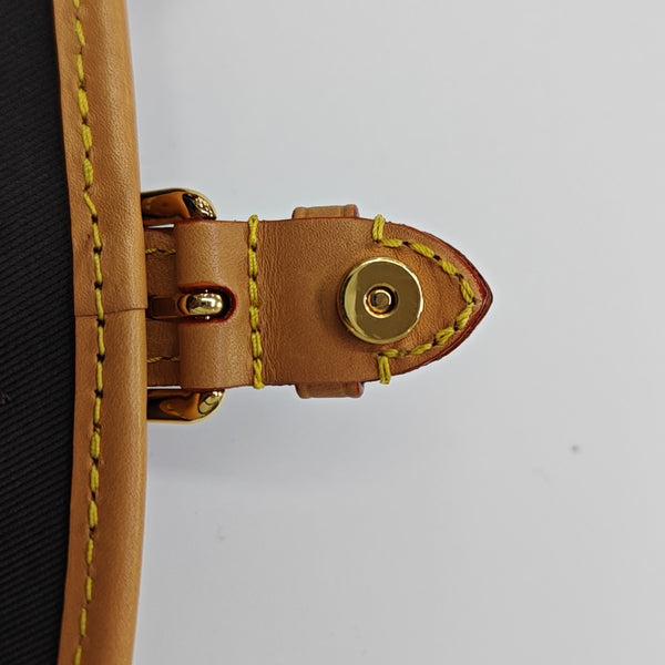 DIANE Nano Monogram Coated Canvas Brown