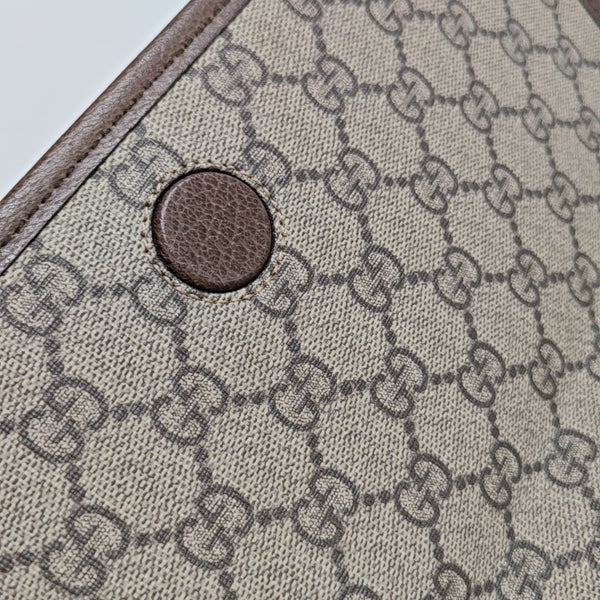 Neo Vintage Large Monogram Coated Canvas Brown