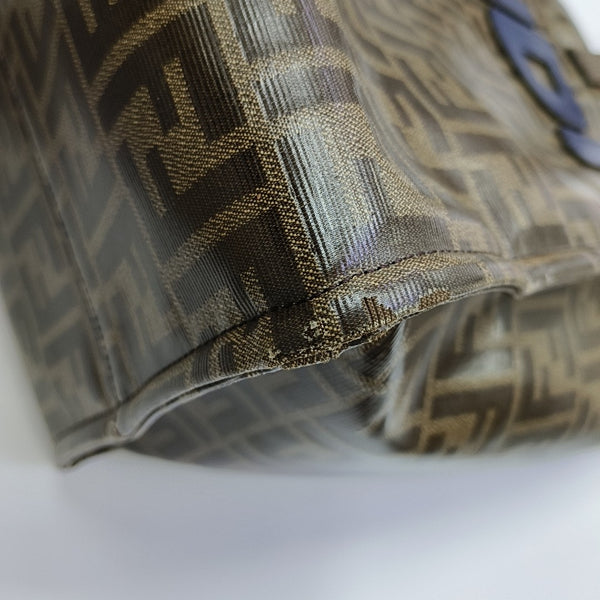 Mania Coated Canvas Brown