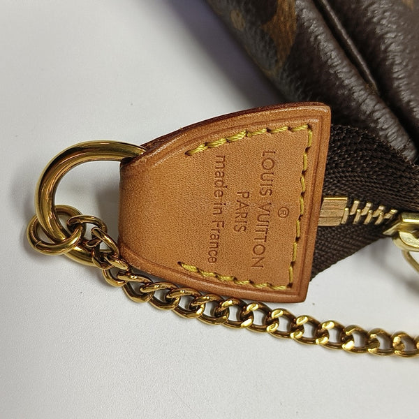 ACCESSOIRES Mini Monogram Coated Canvas Brown