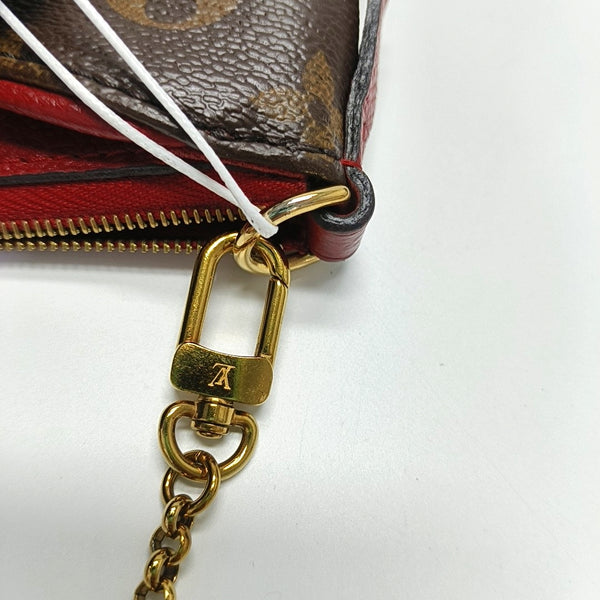 PALLAS Monogram Coated Canvas Brown