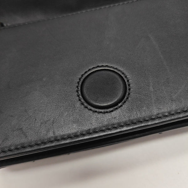 GG Marmont Super Mini Quilted Calfskin Black