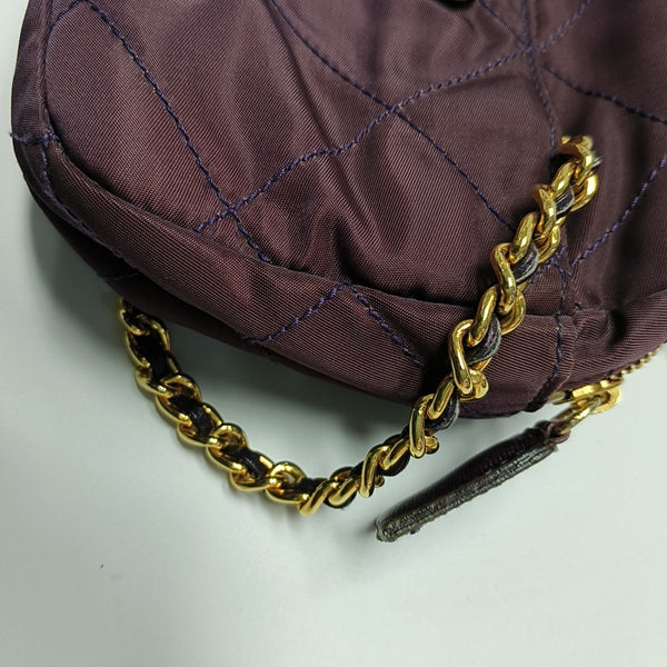 Quilted Nylon Purple