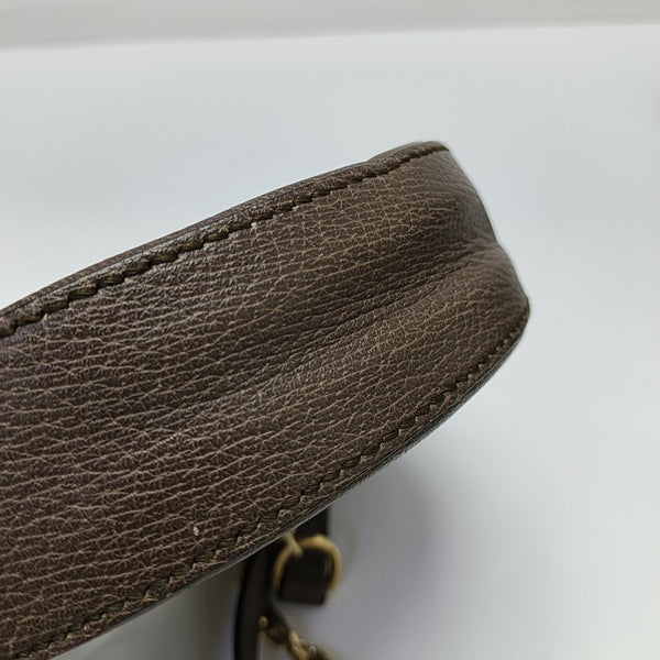 Ophidia Mini Monogram Lona Revestida Beige