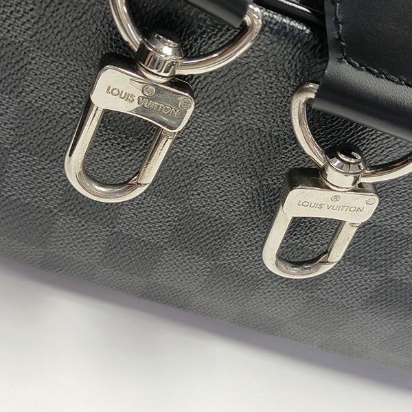 TADAO MM Damier Graphite Coated Canvas Gray