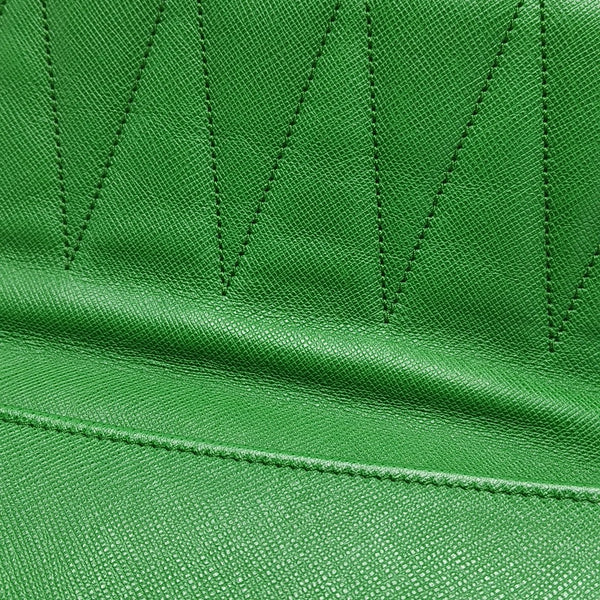 Sound Bag Saffiano Calfskin Green