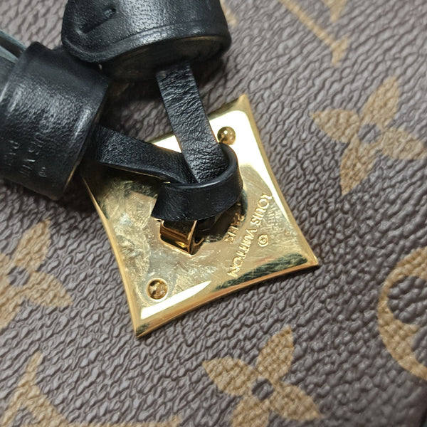 SAINTONGE Monogram Coated Canvas Brown