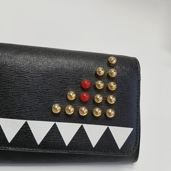 Calfskin Shoulder Bag Black