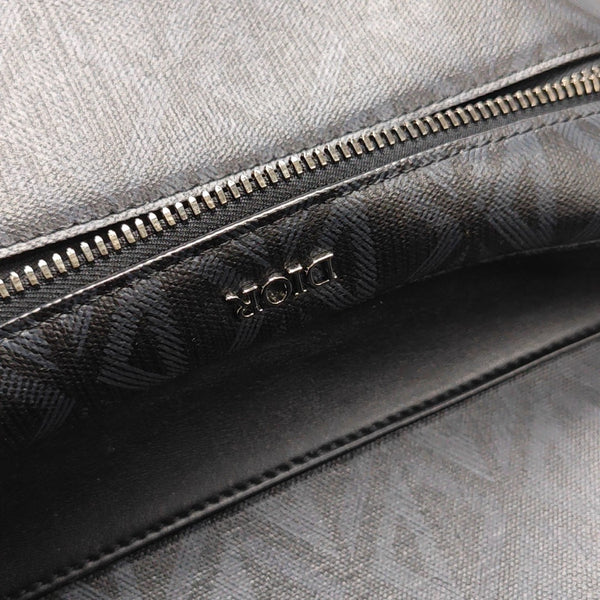 Rider Oblique Coated Canvas Black