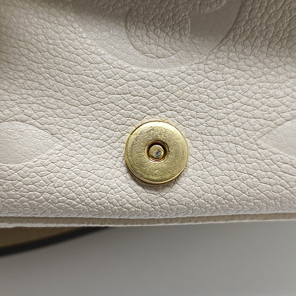 DIANE Monogram Calfskin Beige