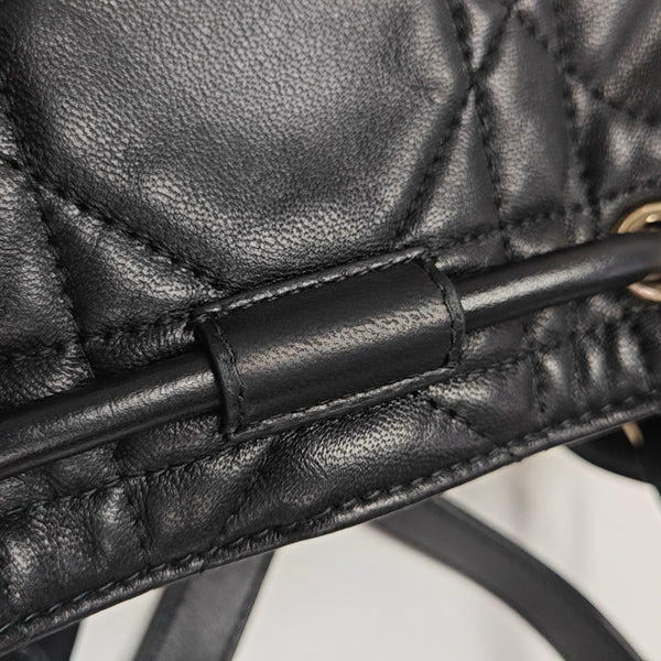 Motion Small Cannage Lambskin Black