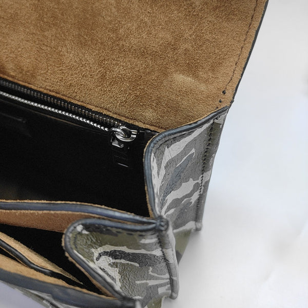 Calfskin Shoulder Bag Green