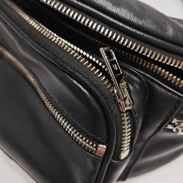 Lambskin Belt Bag Medium Black