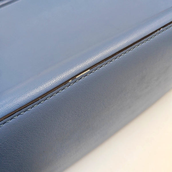 2 Jours Small Calfskin Blue