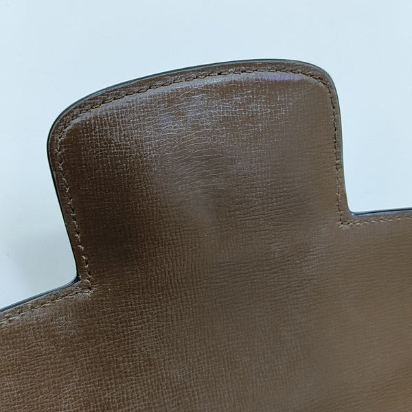 Horsebit 1955 Medium Monogram Coated Canvas Beige