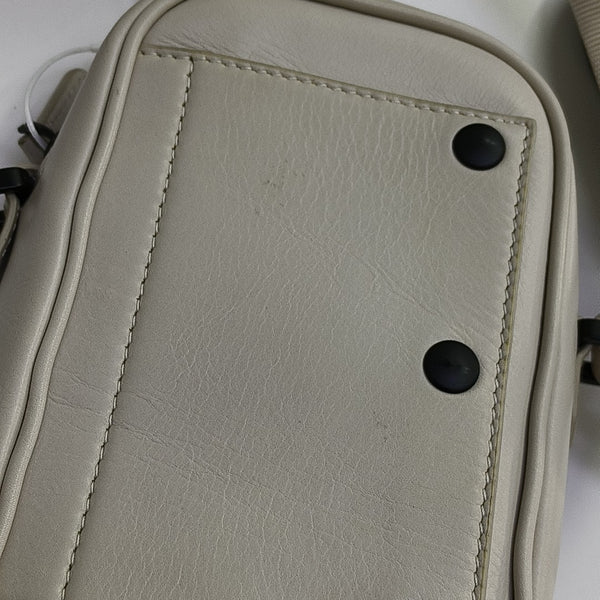Calfskin Shoulder Bag White