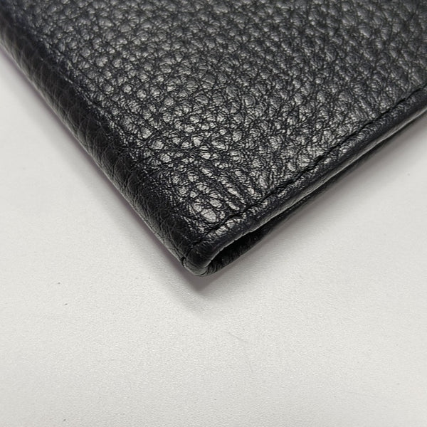Authenticated pre-owned Interlocking G Mini Calfskin Black Wallet - Wallet at Looply