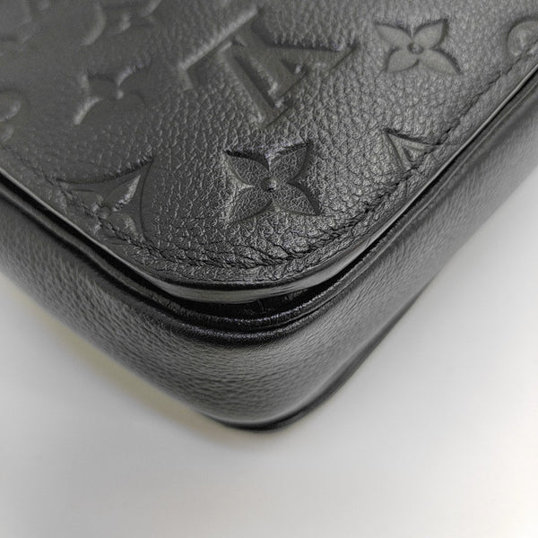 MÉTIS MM Monogram Calfskin Black