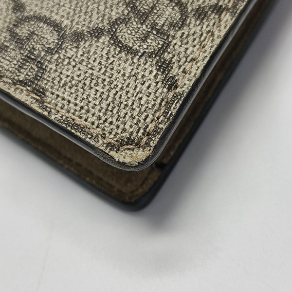 Dionysus Super Mini Monogram Coated Canvas Beige