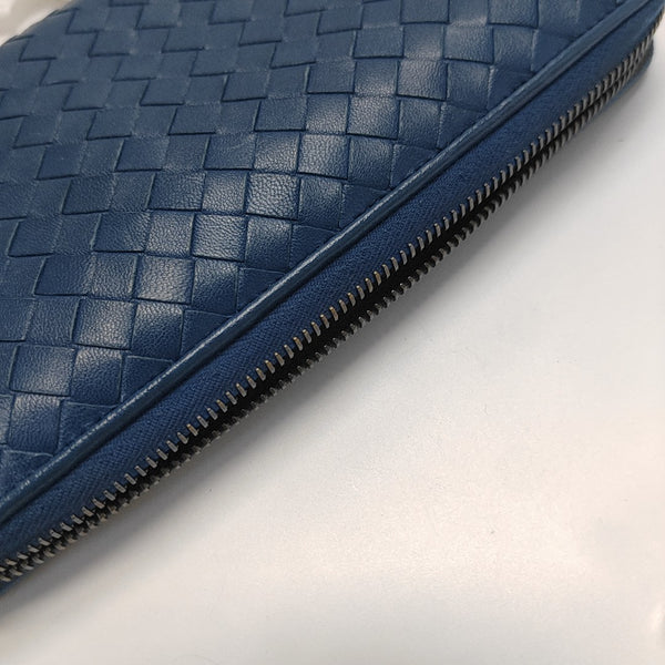 Calfskin Wallet Blue