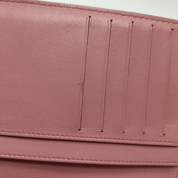 Lambskin Wallet Pink