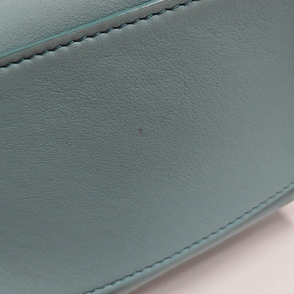 Calfskin Shoulder Bag Blue