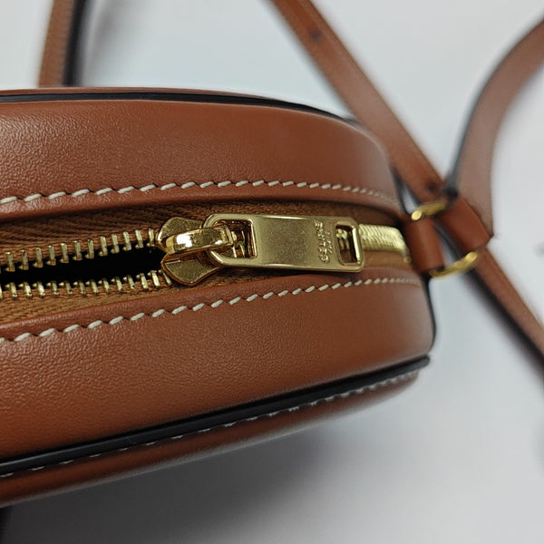 TRIOMPHE Small Calfskin Brown
