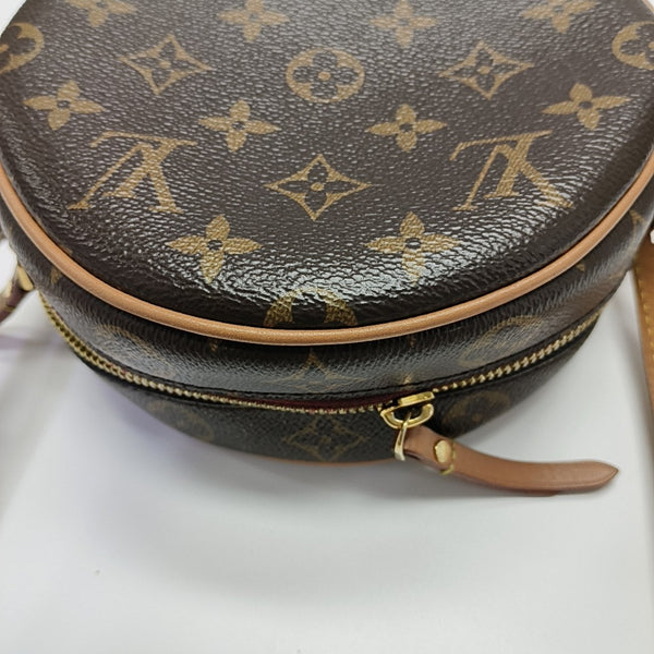 BOITE CHAPEAU PM Monogram Coated Canvas Brown