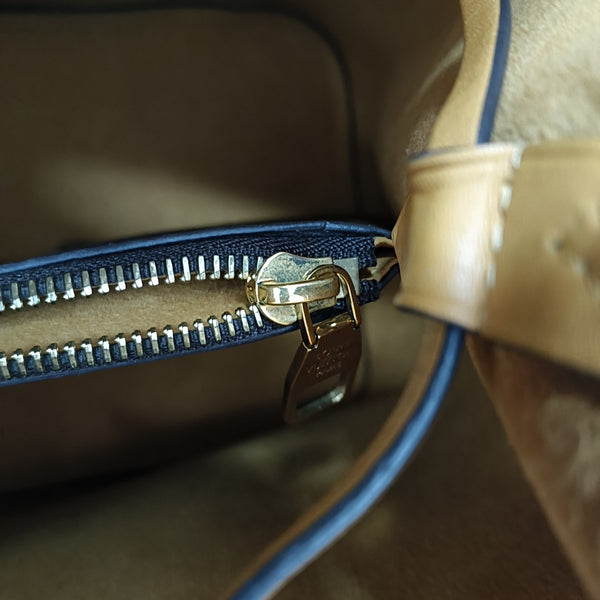 NÉONOÉ MM Monogram Coated Canvas Brown