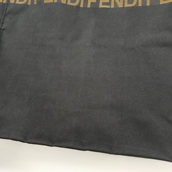 Fabric Shoulder Bag Black