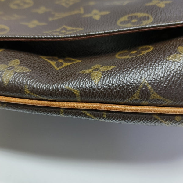 MUSETTE TANGO PM Monogram Coated Canvas Brown