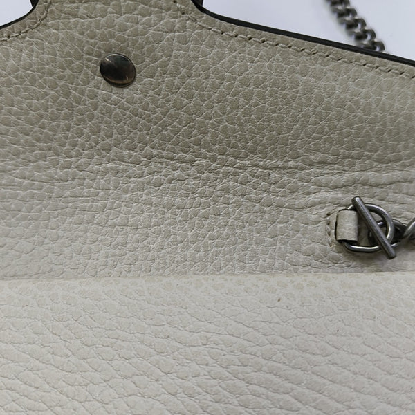 Dionysus Super Mini Calfskin White
